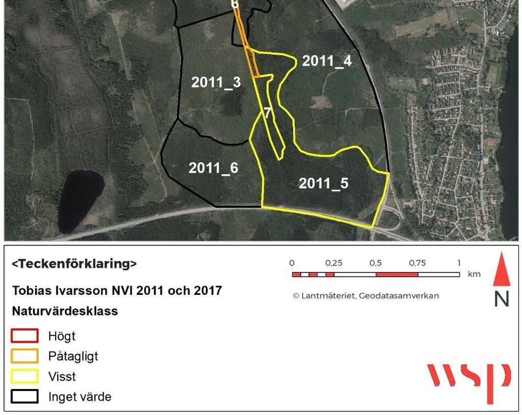 2017 med naturvärdesklass enligt Svensk