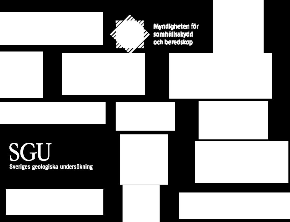 Figur 3: Geodatarådet representeras av femton myndigheter och organisationer.