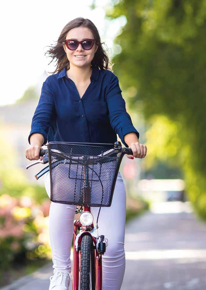 VERKSAMHETSBERÄTTELSE Utbyggnaden av gång- och cykelvägar