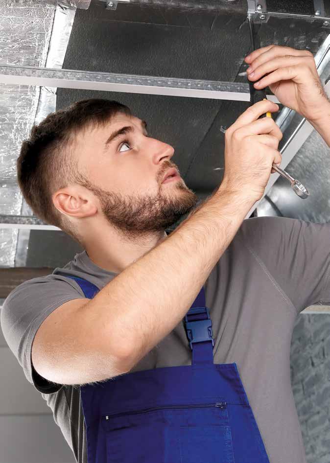 VERKSAMHETSBERÄTTELSE Återkommande funktionskontroller görs på ventilationen