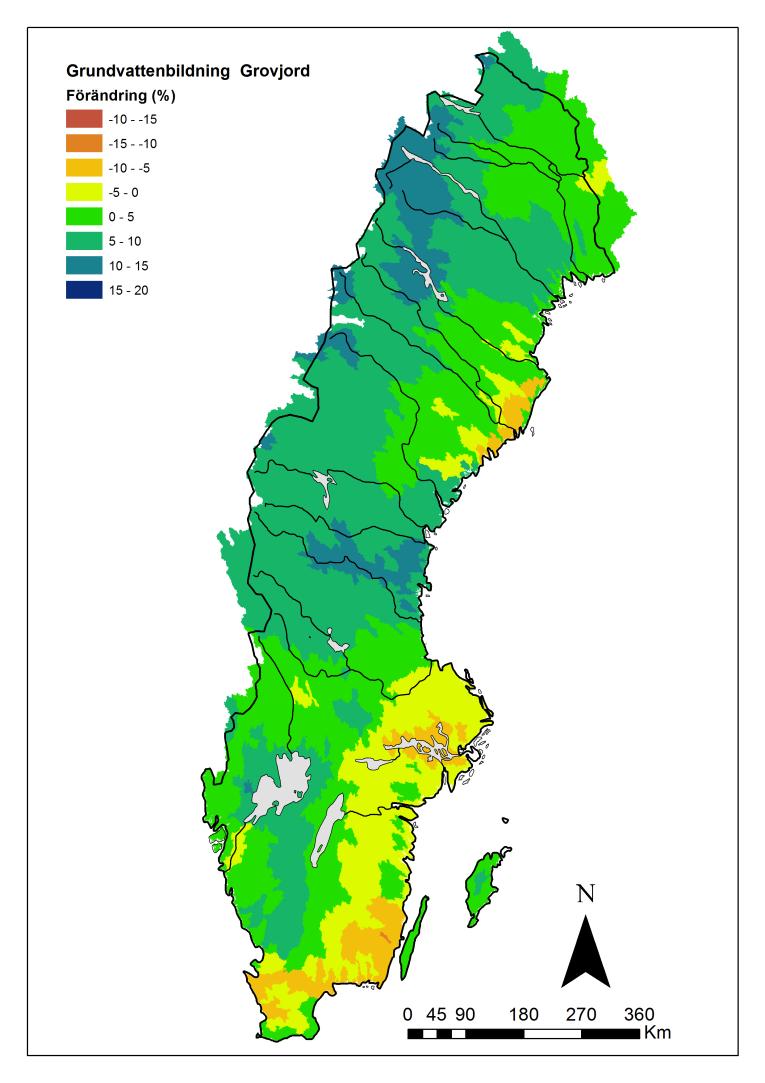 Klimatanalyser en viktig del Isälvsmaterial (år 2100) Hur påverkas situationen i det området som jag verkar?