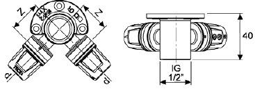 TECElogo måttritning kopplingar Screw connection, flat sealing Red D d SW Tece Art. Z L Tece Art. Z L Rp 1/2" 16 25 873 32 01 30.0 62.5 873 02 01 24.0 50.0 Rp 3/4" 16 25 873 32 02 30.0 62.5 873 02 02 24.