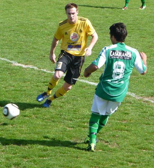 Fotboll Senior A-lag BFF hade en tuff utmaning med spel så högt som i fyran extra tufft med tanke på att vi för bara två år sedan spelade i sexan.