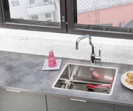Underlimmade hoar Till våra infällda diskbänkar och hoar har vi valt serien Max.