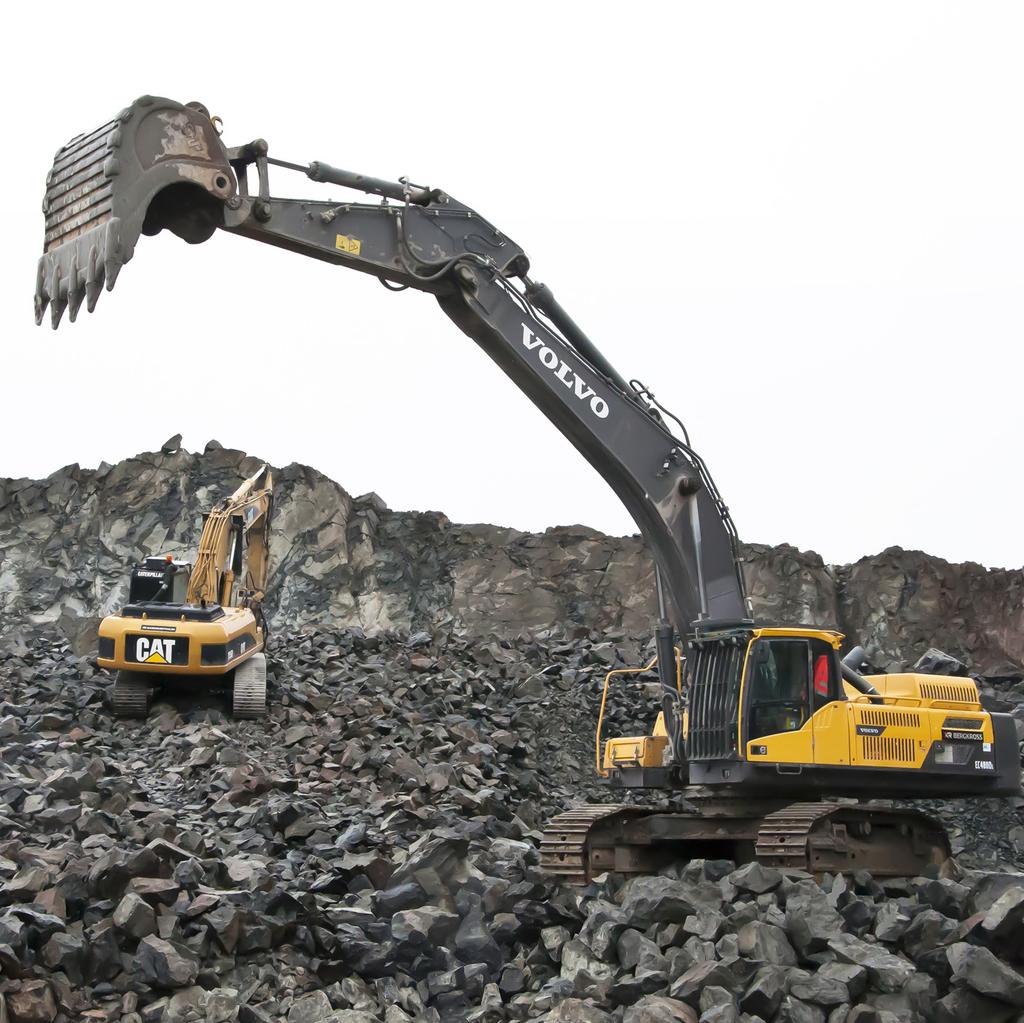 XR BERG OCH MASKIN AB XR erbjuder kundanpassade lösningar inom våra avdelningar för bergprodukter och entreprenadmaskiner.
