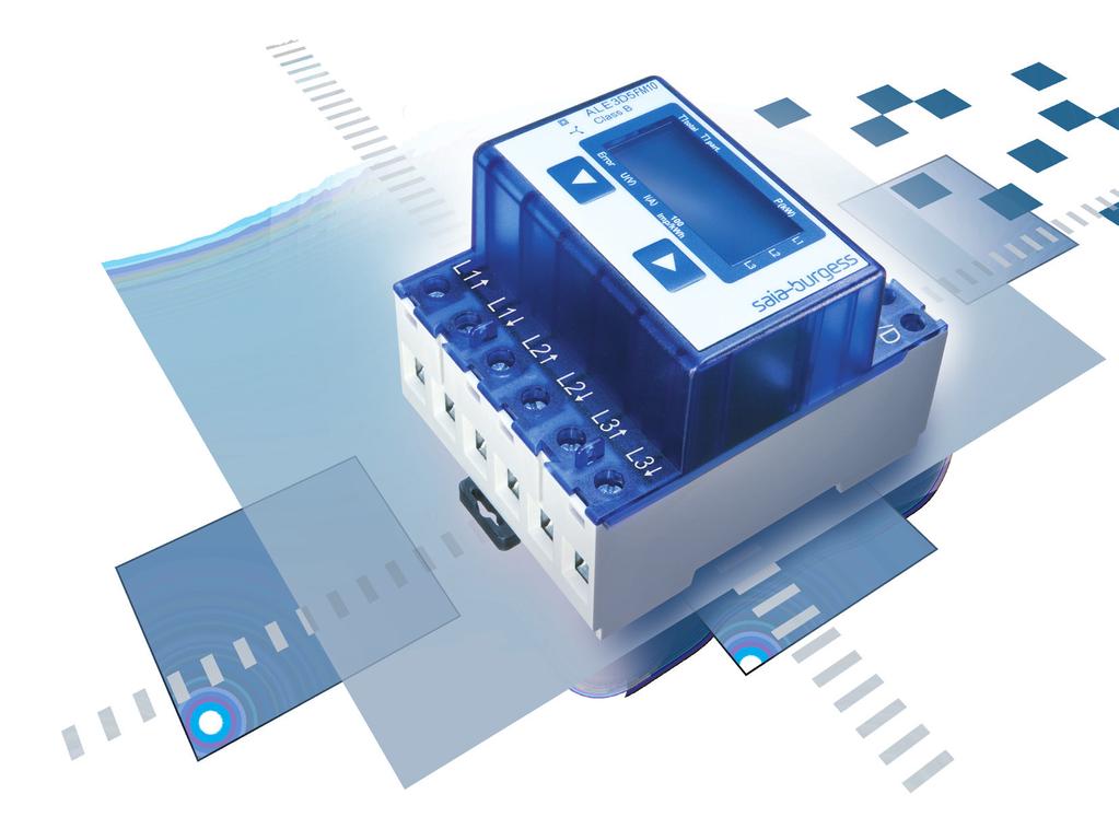 Datablad Energimätare med integrerad seriellt Modbusgränssnitt Controls Division ALE3 Energimätare med ett integrerat seriellt RS485 Modbusgränssnitt tillåter direktmätning av all relevant data,