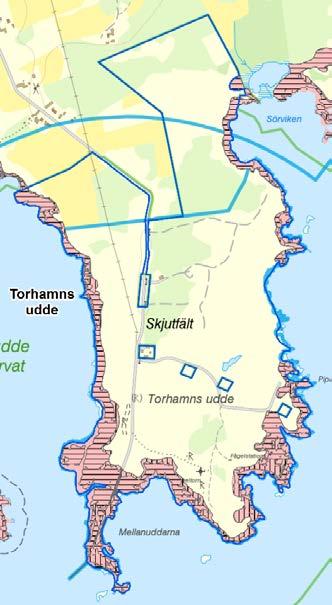 Torhamns udde OmrådesID: 16906 Areal inventeringsomr.