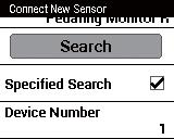 Search] in the sensor s