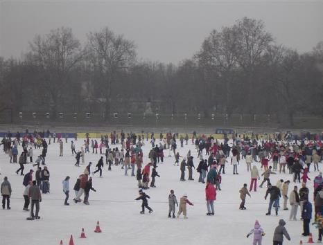 Figure 3 Europe s largest outdoor ice skating rink in City Park (PBase; 1999-2005) Portable Ice rinks These rinks can be laid down where is