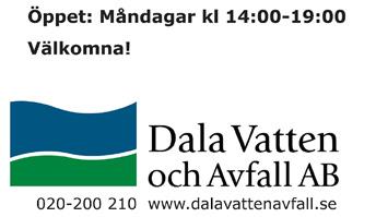 Dala-Floda Intresseförening kallar till årsmöte onsdag 5/3 kl 19.00 i Församlingshemmet. Sedvanliga årsmötesförhandlingar. Ärenden skall inlämnas senast 12/2 kl 18.00 på Tummen Ôpp.