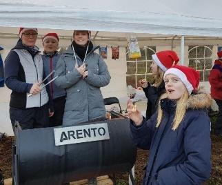 /Birgitta Julgranshuggning 2018 I början av december vi till skogen gå för att