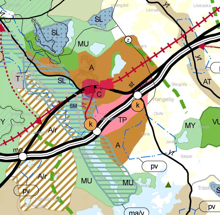 Ote Itä-Uudenmaan maauntaaavasta (00) Utdrag ur landsaslan för Östra Nyland (00) Yisaava ainvoimaisessa Sioon yisaavassa 05 aavaalue on läntiseltä osaltaan, ouluesusen alueella, esustatoimintojen