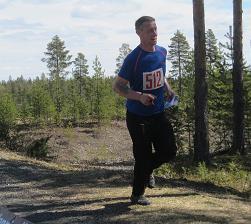 Vi hade även ett lag i H- 12 med Emilia och Martin som tog sig i mål på en