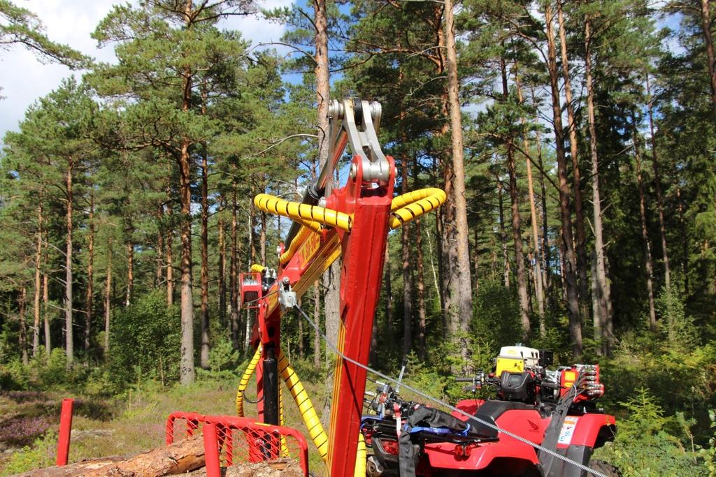 Kranvinsch Crane winch 1. 2. 3. 4.