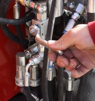 Use strong straps to secure machine.