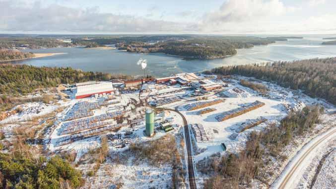 Anläggningen i Godby Anläggningen i