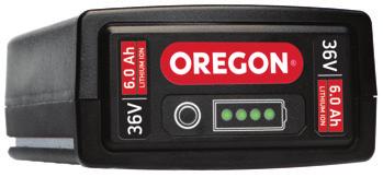 PowerNow Litium-jon Batteripaket Oregon s batteriplattform förser dig med all den kraft du behöver för att utföra ditt arbete.
