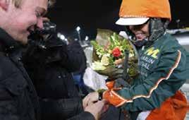 blev en härlig duell mot Uppohoppa som fick göra grovjobbet utvändigt. Det stod och vägde till mitt på upploppet då Adiago Trot visade att han inte skulle ge sig. Segertid 13,3a/2140 och 100.