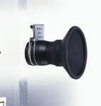 Användbar vid exakt fokusering i närbilder. En sökaradapter krävs. För montering av sökarluppen DG-2 på kamerans sökare. DK-18 är för kameror med runda sökare.