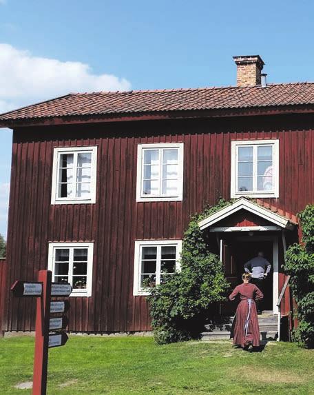 Färden går längs Norrlandskusten, vid lunchtid når vi Thailändska Paviljongen, som byggts i minne av att kungen av Siam, Chulalongkorn, besökte platsen 1897 på inrådan av sin värd kung Oscar II.