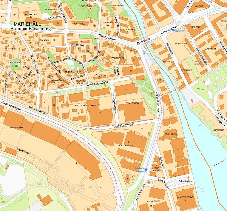 Sida 3 (13) Bakgrund Stadsbyggnadskontoret har tagit fram ett förslag till detaljplan för fastigheten Archimedes 1 och del av Mariehäll 1:10.