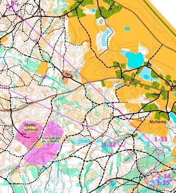 Vägval Att kunna bedöma och ta rätt vägval är ett centralt moment i MTBO.