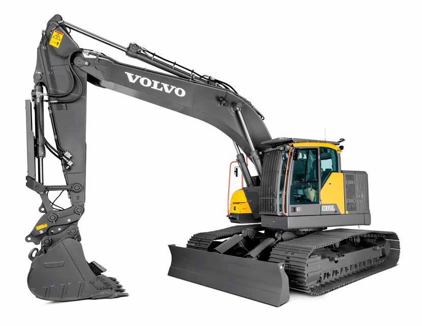 Kylfläkt De hydrauldrivna, elektroniskt styrda kylfunktionerna har en reverseringsfunktion för självrengöring av kylenheterna.