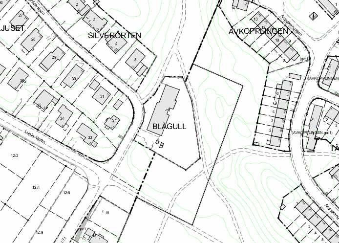 Sida 3 (20) stadsdelsgräns Karta med fastigheter och stadsdelsgräns, planområdet markerat. Marken inom fastigheten ägs av Stockholm stad.