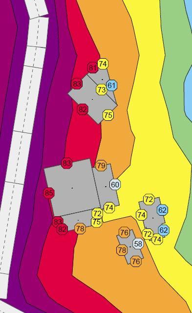 Uteplatser som inte uppnår riktvärdet kan däremot användas som komplement till den primära uteplatsen där riktvärden uppnås.