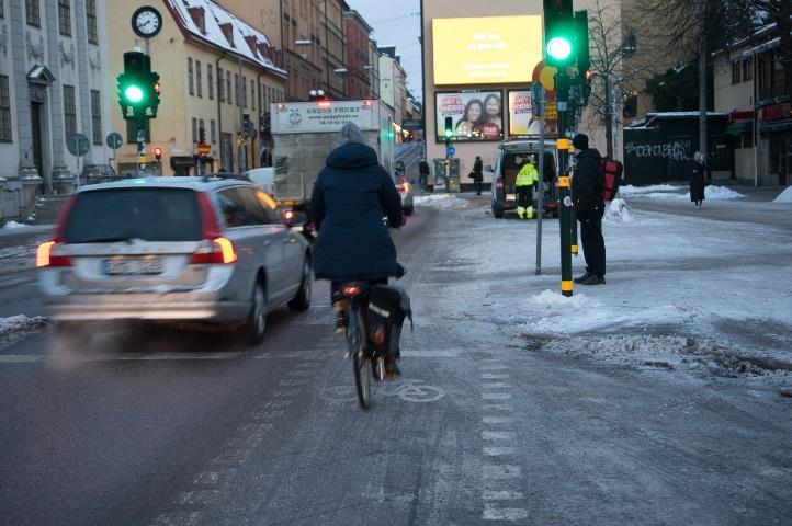 Cykelfält Cykelbana Figur 33.