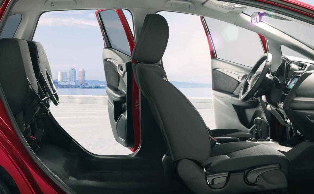MAGI I PRAKTIKEN Nya Honda Jazz anpassar sig till ditt föränderliga liv.