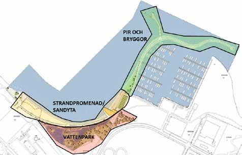 Utredningar som skett i området har behövts för både detaljplan och för ansökan om vattenverksamhet har skett i omgångar dels översiktligt för Hamnstaden och specifikt för ansökan.