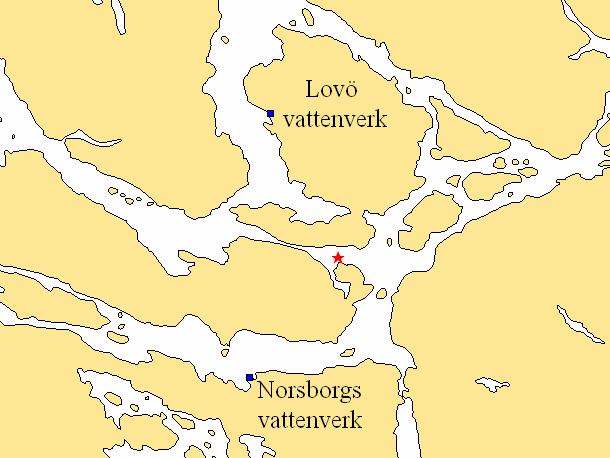 Spridningssimuleringar i SeaTrack för senarioberäkning av microbiella patogenkoncentrationer i Östra Mälaren 3.