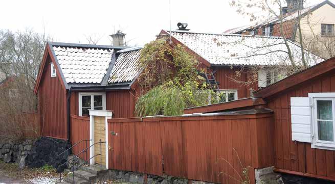 LOTSEN 8 SETT FRÅN GATAN. FOTO:J. MALMBERG. GEMENSAMT ANSVAR FÖR VÅR LEVANDE HISTORIA Byggnader och miljöer med stort kulturhistoriskt värde berättar alltid något väsentligt.
