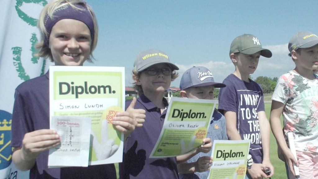 Tips! Bilda lag av träningsgrupperna som tillsammans med sina kompisar samlar poäng under de omgångar du kör Golfäventyret Cup.