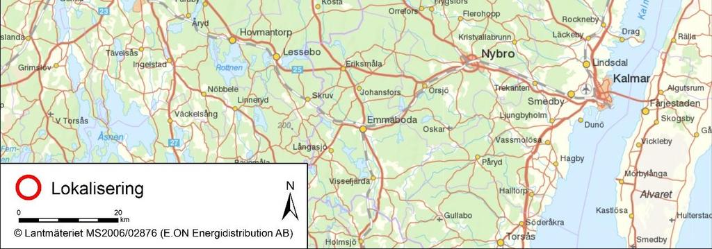 Syftet med den planerade kraftledningen är att ansluta Stena Renewable ABs planerade vindkraftpark Berg till överliggande elnät. E.