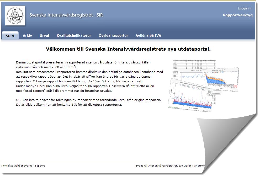 Utdataportalen http://portal.icuregswe.