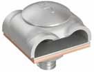 Mellanplatta: Bimetall Aluminium/Koppar. Underdel: Koppar.