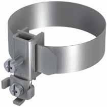 E-nr Rostfritt V2A 1"-3" Ø 33,7-88,9 25 111 390 1"-6" Ø 33,7-168 25 111 391 Stål/förzinkad 1"-3" Ø 33,7-88,9 25 111