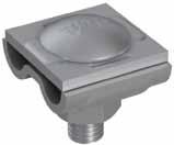 E-nr Stål/förzinkat ø11 mm ø 8-10 mm 100 1284 Aluminium ø 8 mm 100 1285 Koppar ø 8 mm 100 1286 Rostfritt V2A ø 8-10 mm 100 1287 Stål/förzinkat tunt utförande ø 8,5 mm ø 6-8 mm 100 111 284 Aluminium