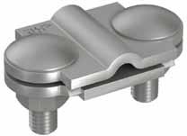 Varioklämmor med M10 skruvar, av 40 x 4 mm Original Vario-klämmorna är en praktisk lösning för anslutning av olikformade ledare. Alla delar är tillverkade med stansteknik och är utbytbara.
