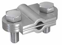 40/40 mm 50 2044 Stål/förzinkad 2-delad rund/rund Ø 8-10/Ø 8-10 mm 50 1339 Rostfritt V2A 2-delad rund/platt Ø 8-10/30 mm 50 2012 06 836 18 Rostfritt V2A 2-delad platt/platt 30/30 mm 50 2014 Rostfritt