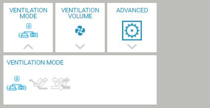 Alterntiven är riktning Direction 0 (Riktning 0) till Direction 4 (Riktning 4) och Swing (Svängning). 12 Klick på menyn Ventiltion mode (Ventiltionsläge) (g). Resultt: Följnde vsnitt viss.