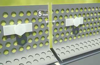 Denna armering kan även utföras i samband med putsarbetet. Alternativt kan Therm 397 Glasfibernät monteras i samband med putsning av Therm 340 Underlagsbruk.