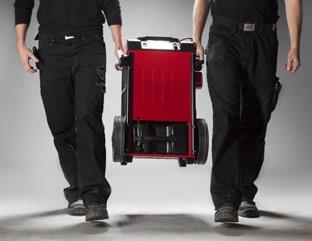 En ergonomisk design är inte bara en förutsättning för att undvika ryggoch slitageskador smarta detaljer som underlättar arbetet sparar också tid och därmed