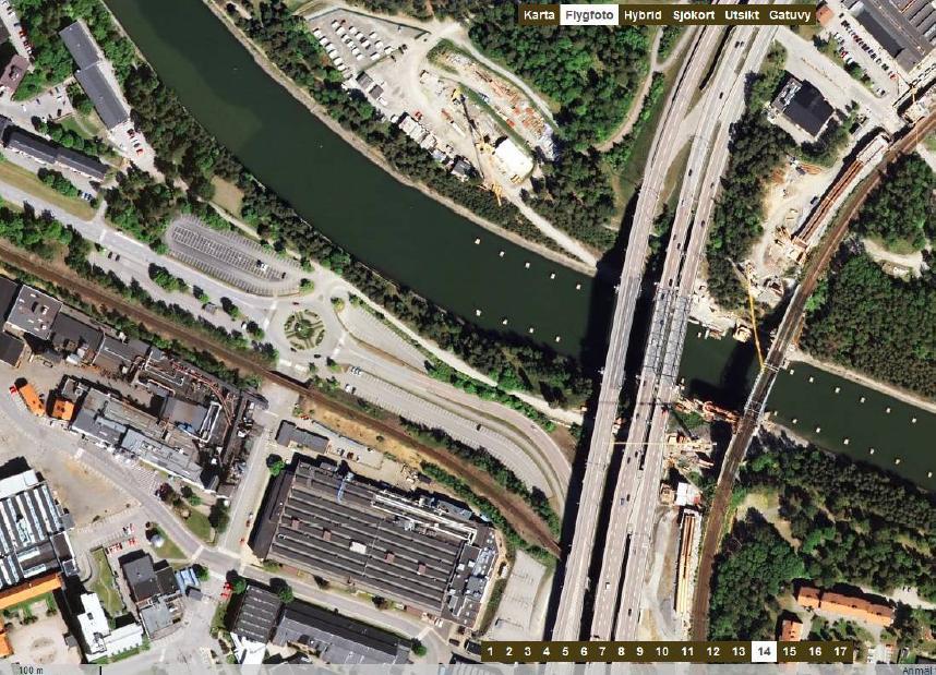 E4/E18 Södertäljebron, Kapacitetsförstärkning infartsleder till följd av Förbifarten, VST1c Infoga diagram, figur eller bild här 1.