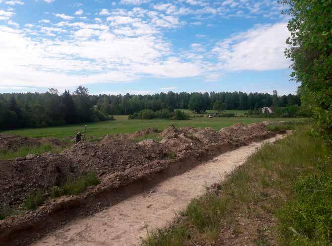 Slutsats och utvärdering Förundersökningens syfte var att avgränsa boplatslämningen Östra Vingåker 222 och dokumentera stensträngen Östra Vingåker 223.