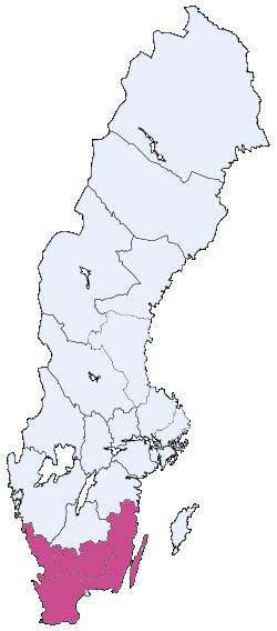 Södra Sverige Södra Sverige ökade med 1,6 procent under tredje kvartalet 2013. Omsättningen uppgick till 745 miljoner kronor och utgjorde 15 procent av den totala omsättningen.