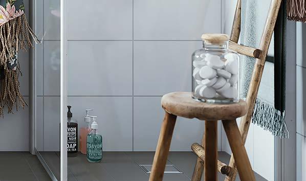 900:- Grått glas Pris: 900:- Klarglas med Timeless Pris: 3 400:- Klarglas Strimma Frostat glas Grått glas Timeless LINC 17 Svängbar duschvägg för badkar,