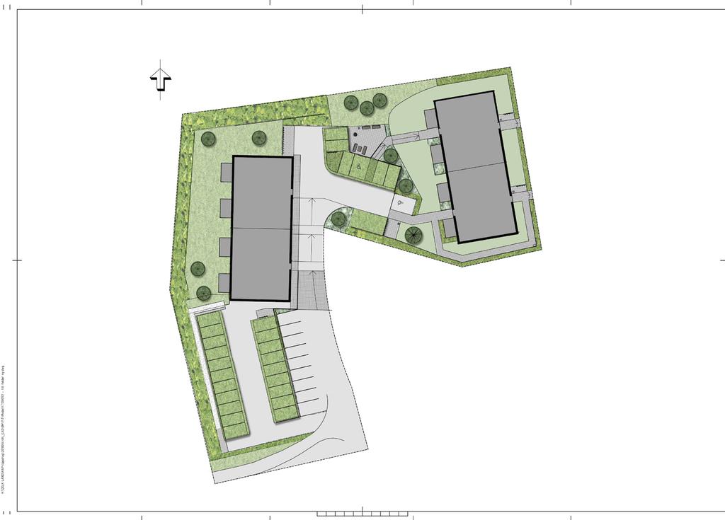 Kortebovägen Brf Skålen en Carport inbjudande miljö för alla åldrar.